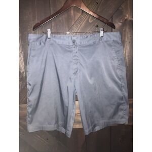 Nike Mens Size 38 Golf Shorts Dri Fit Tour Performance Gray Flat Athletic Preppy